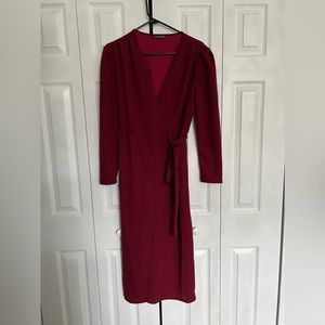 3 for 10! Shein Midi Wrap Dress Size Large